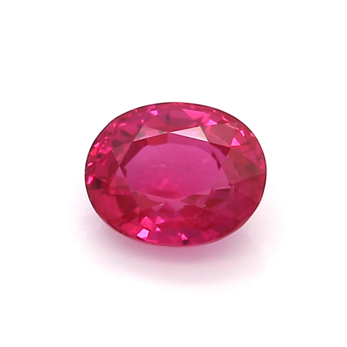 1.28 EC1 Oval Pinkish Red Ruby