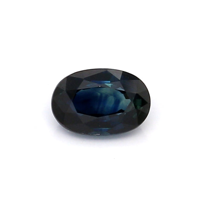 0.62 EC2 Oval Greenish Blue Sapphire