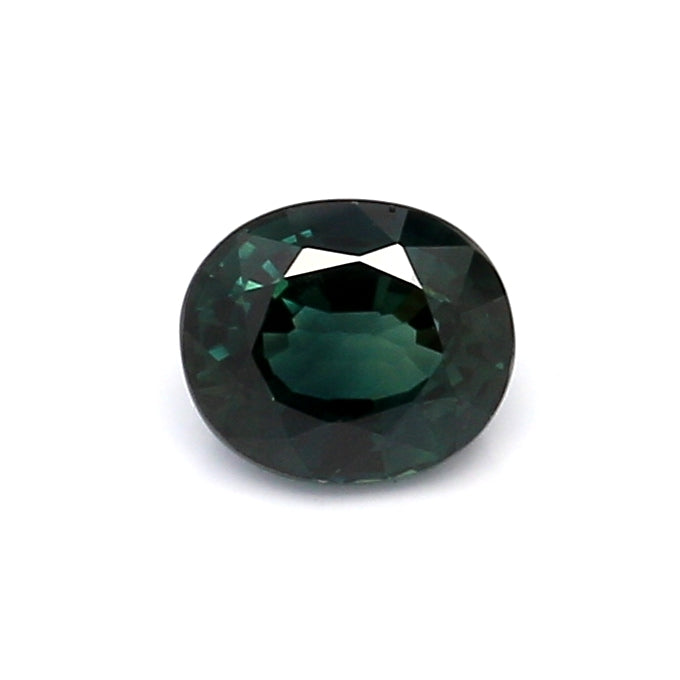 0.91 EC1 Oval Bluish green Fancy sapphire