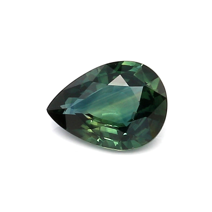 1.14 EC1 Pear-shaped Greenish Blue Sapphire