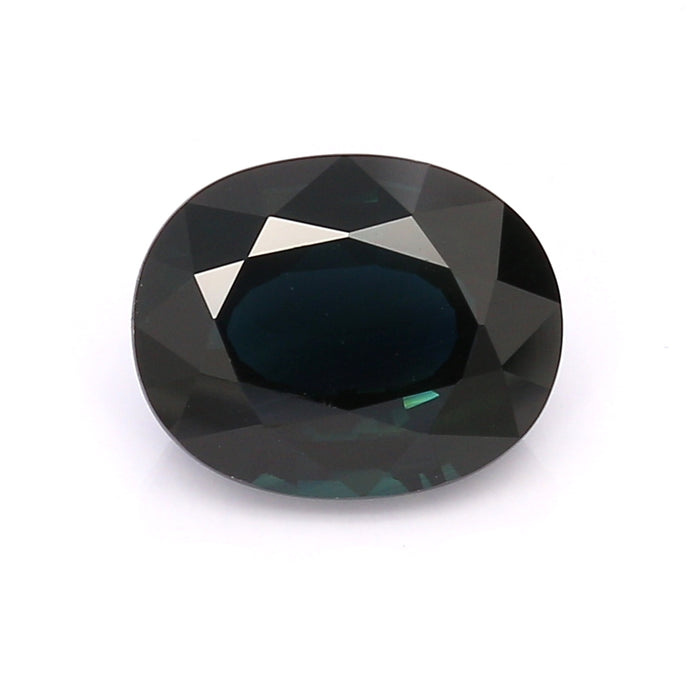 3.82 EC1 Oval Greenish Blue Sapphire