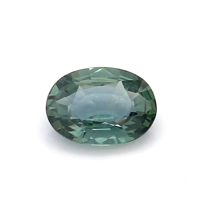 0.87 EC2 Oval Bluish green Fancy sapphire