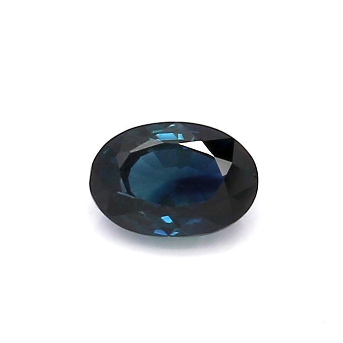 0.69 EC2 Oval Greenish Blue Sapphire