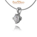 18K White Gold