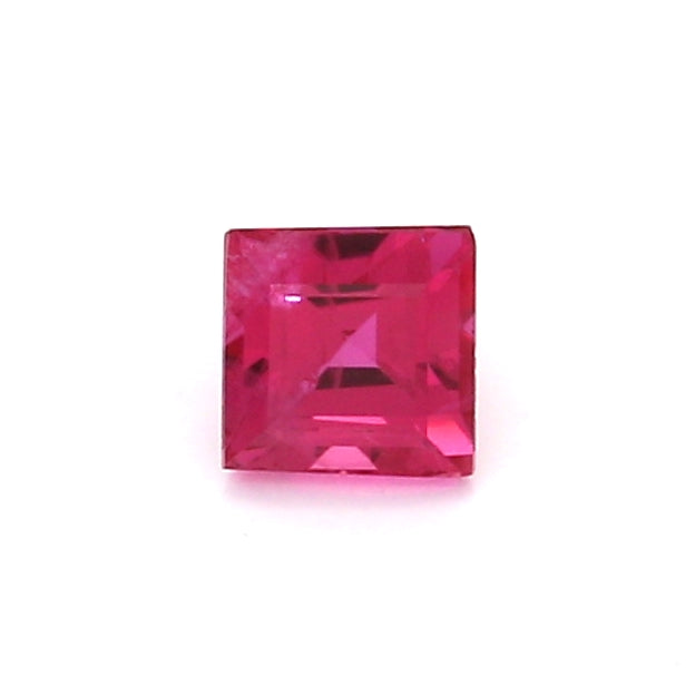 0.6 VI1 Square Red Ruby