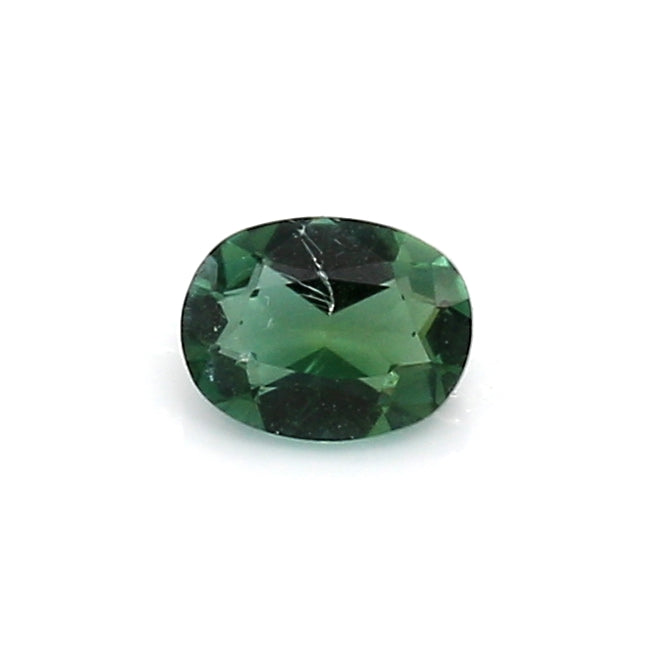 0.3 VI1 Oval Bluish green Tourmaline