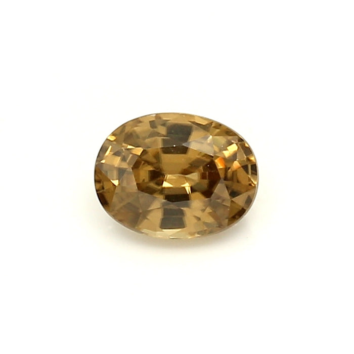 0.92 EC1 Oval Yellow Zircon