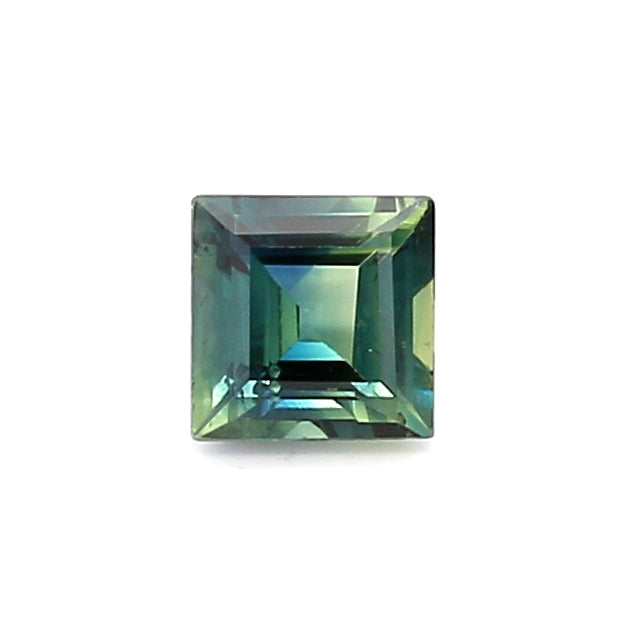 0.49 VI2 Square Bluish green Fancy sapphire