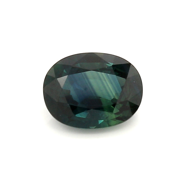 1.54 VI1 Oval Greenish Blue Sapphire