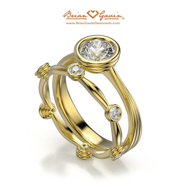18K Yellow Gold