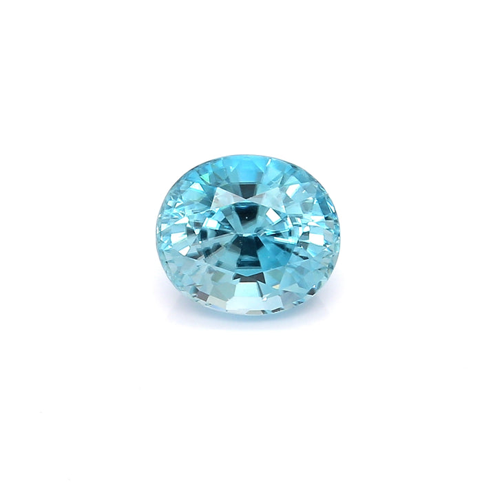 3.05 VI1 Oval Blue Zircon