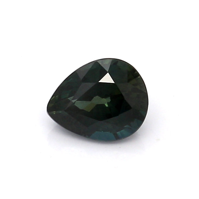 0.86 EC1 Pear-shaped Greenish Blue Sapphire