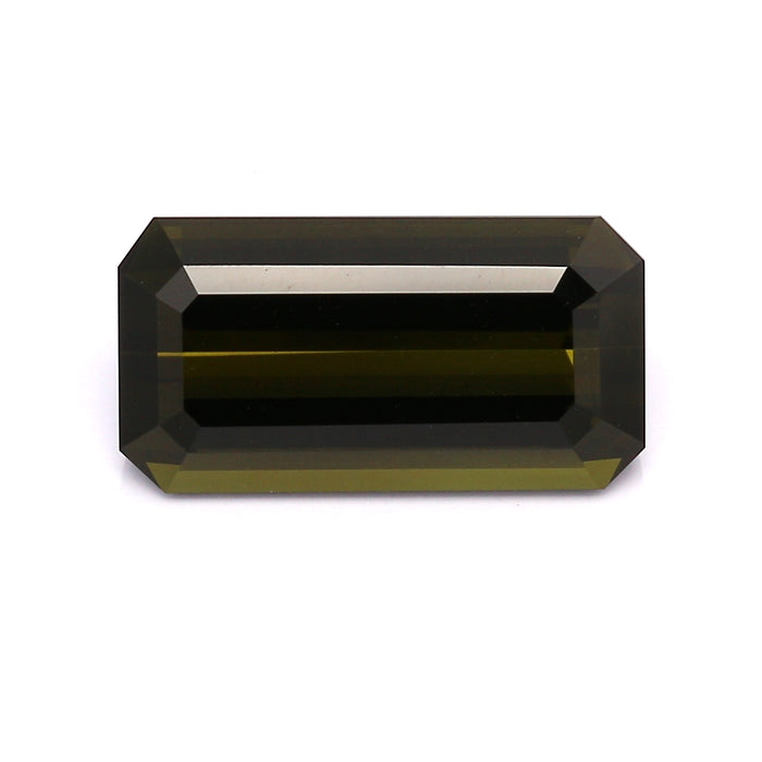 4.8 EC1 Octagon Yellowish Green Tourmaline