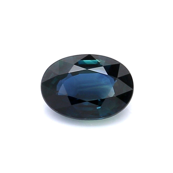 0.88 VI1 Oval Greenish Blue Sapphire