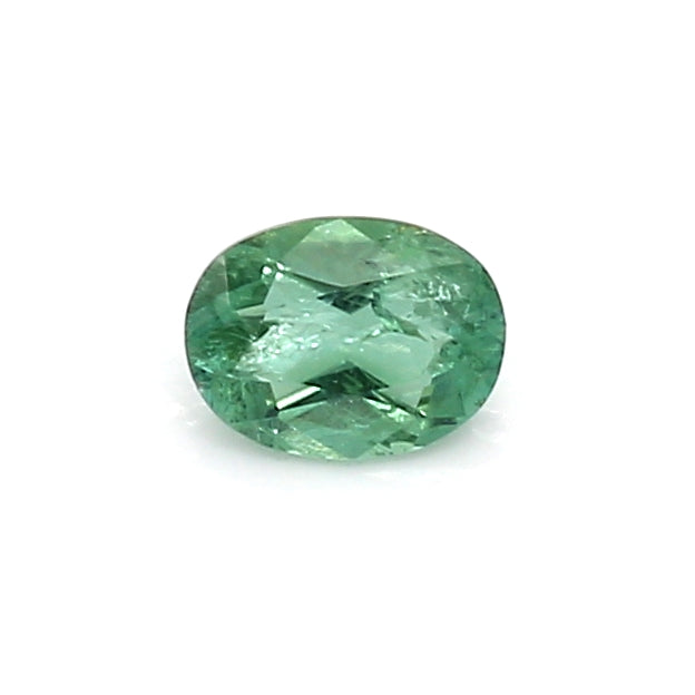 0.29 VI1 Oval Bluish green Tourmaline