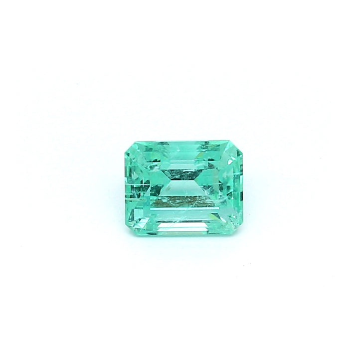 0.74 VI1 Octagon Green Emerald