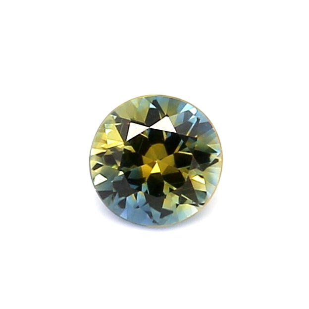 0.49 EC2 Round Greenish Yellow Fancy sapphire