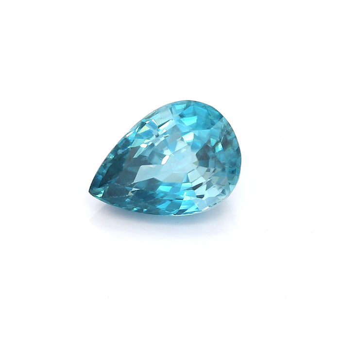 4.23 EC1 Pear-shaped Blue Zircon