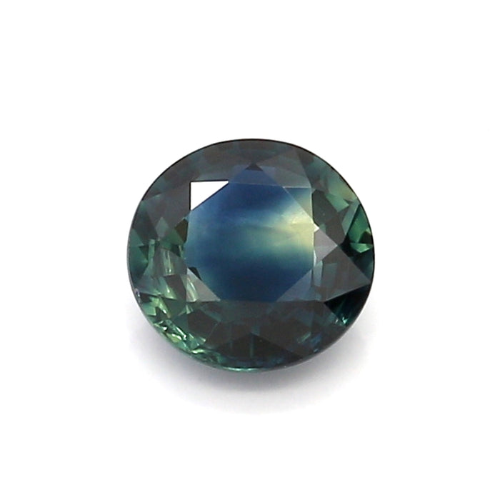 1.15 EC2 Round Greenish Blue Sapphire