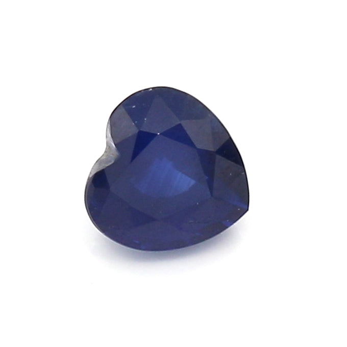 1.02 VI1 Heart-shaped Blue Sapphire