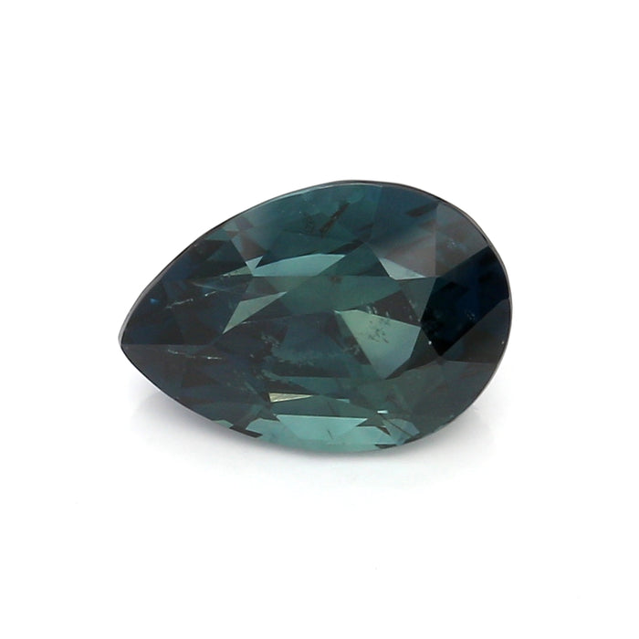 4.08 VI1 Pear-shaped Greenish Blue Sapphire