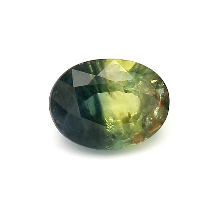 1.59 VI2 Oval Blue green Fancy sapphire