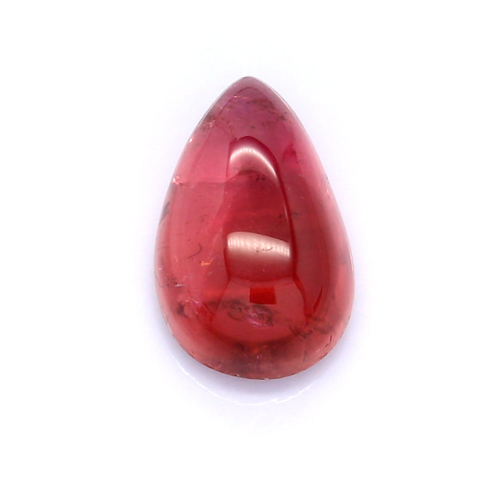 3.25 VI1 Pear-shaped Orangy Pink Tourmaline