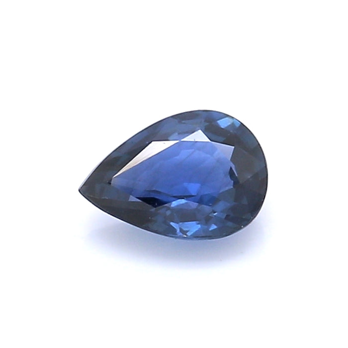 0.85 VI1 Pear-shaped Violetish Blue Sapphire
