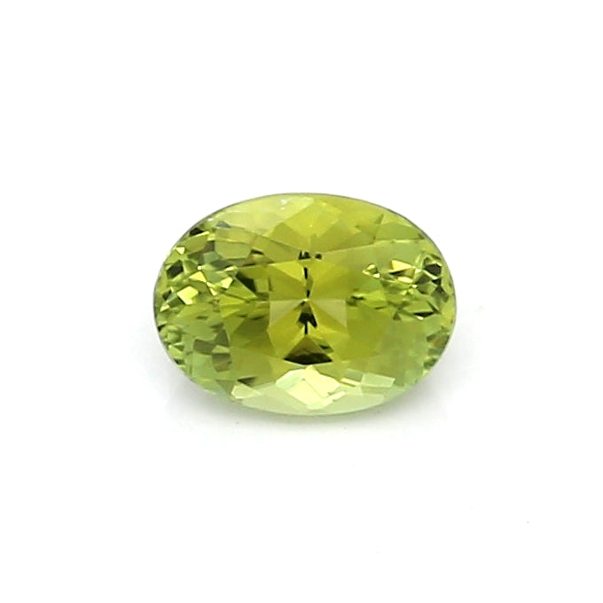 0.59 EC1 Oval Yellowish Green Tourmaline