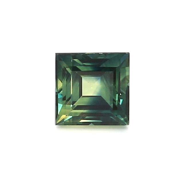 0.74 EC1 Square Bluish green Fancy sapphire