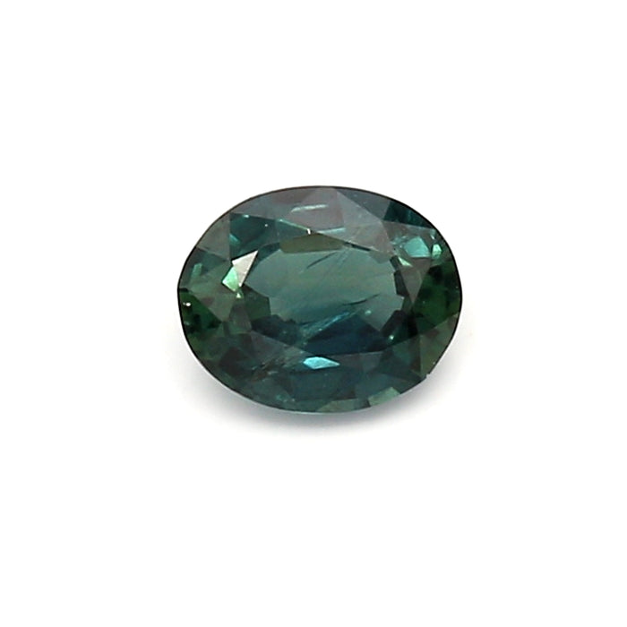 0.59 VI1 Oval Greenish Blue Sapphire