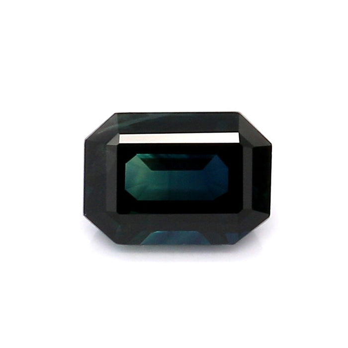 1.24 EC1 Octagon Greenish Blue Sapphire