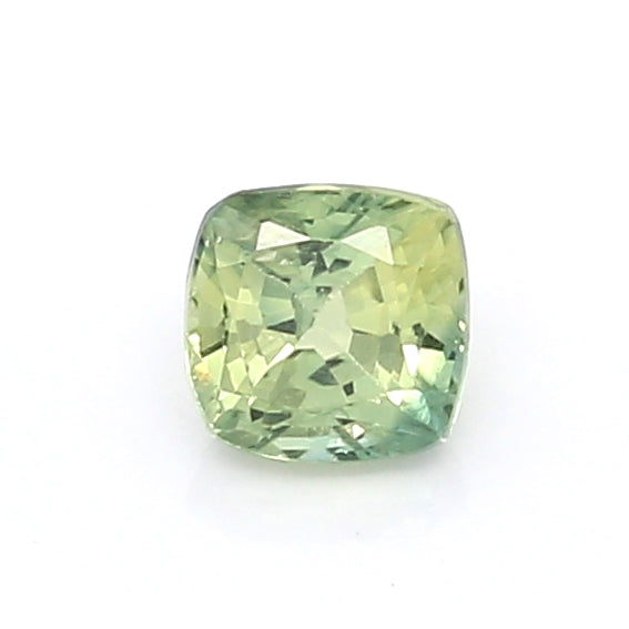 0.63 VI1 Cushion Bluish green Fancy sapphire