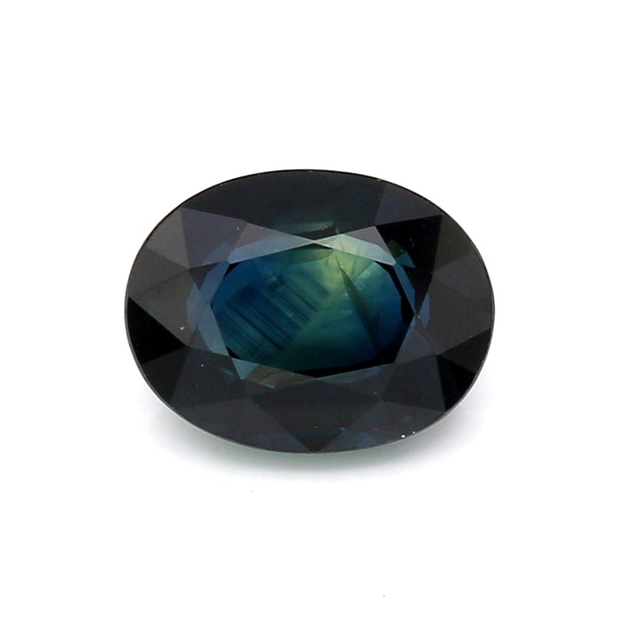 2.89 VI1 Oval Greenish Blue Sapphire