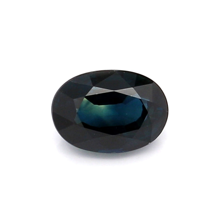 1.25 EC2 Oval Greenish Blue Sapphire