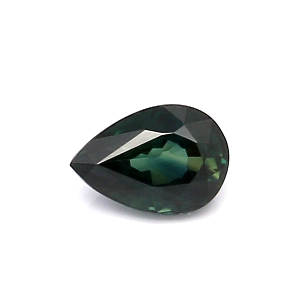 0.53 EC1 Pear-shaped Greenish Blue Sapphire