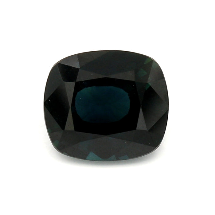 3.48 EC1 Cushion Greenish Blue Sapphire