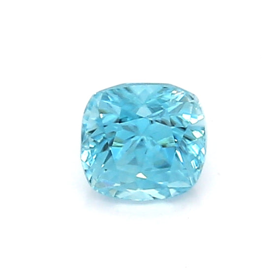 0.77 EC1 Cushion Blue Zircon