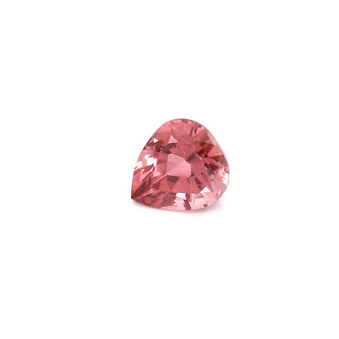 1.96 VI1 Pear-shaped Orangy Pink Tourmaline