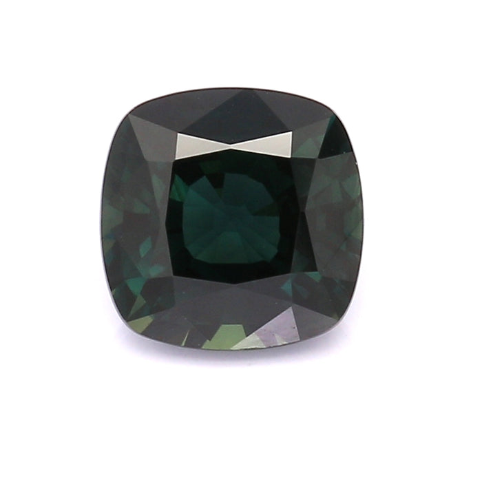 2.84 EC1 Cushion Greenish Blue Sapphire