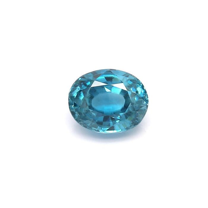 2.9 VI1 Oval Blue Zircon