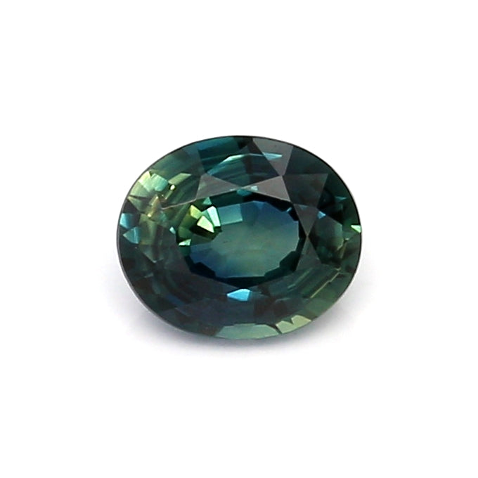 0.85 EC1 Oval Bluish green Fancy sapphire