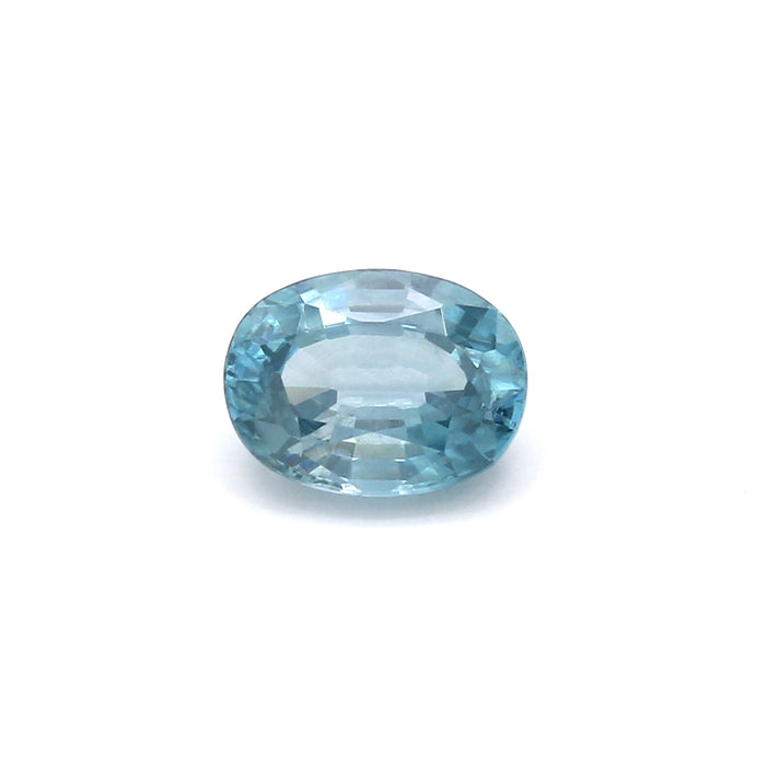 2.36 VI1 Oval Blue Zircon