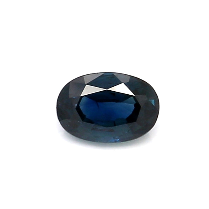 0.64 EC2 Oval Greenish Blue Sapphire