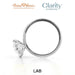 18K White Gold