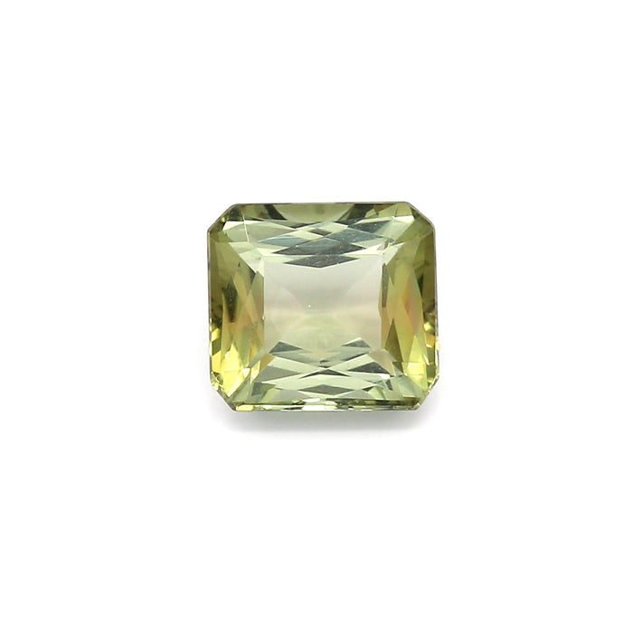 2.11 EC1 Octagon Yellowish Green Tourmaline