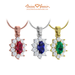 14K White Gold