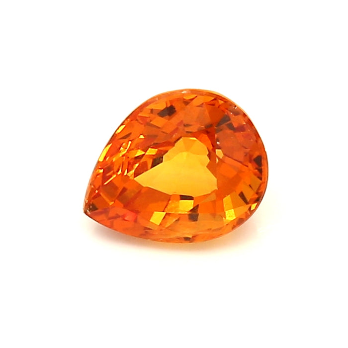 1.81 VI1 Pear-shaped Orange Fancy sapphire