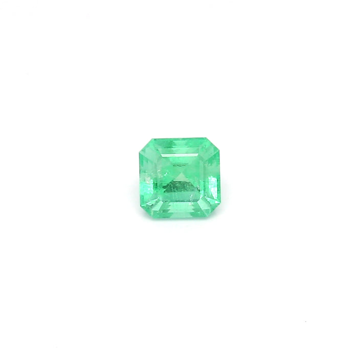 0.59 VI1 Octagon Yellowish Green Emerald