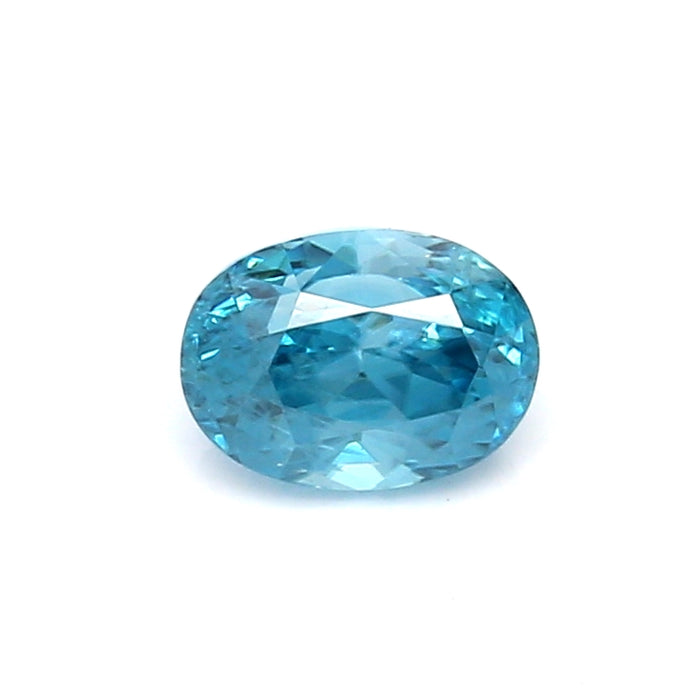 1.34 EC2 Oval Blue Zircon